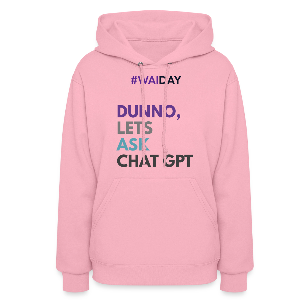 Women's Hoodie - Women In AI Day Edition - classic pink