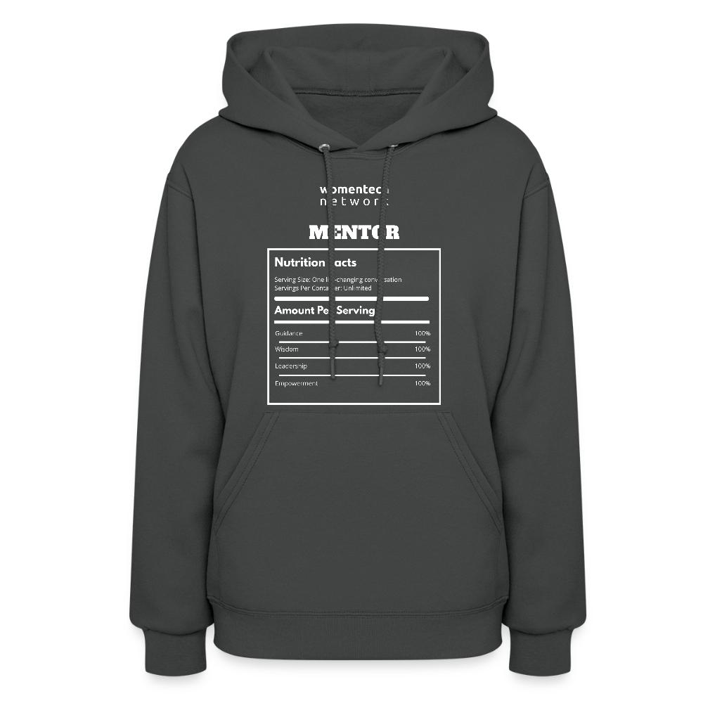 Women's Hoodie - National Mentoring Day Edition - asphalt