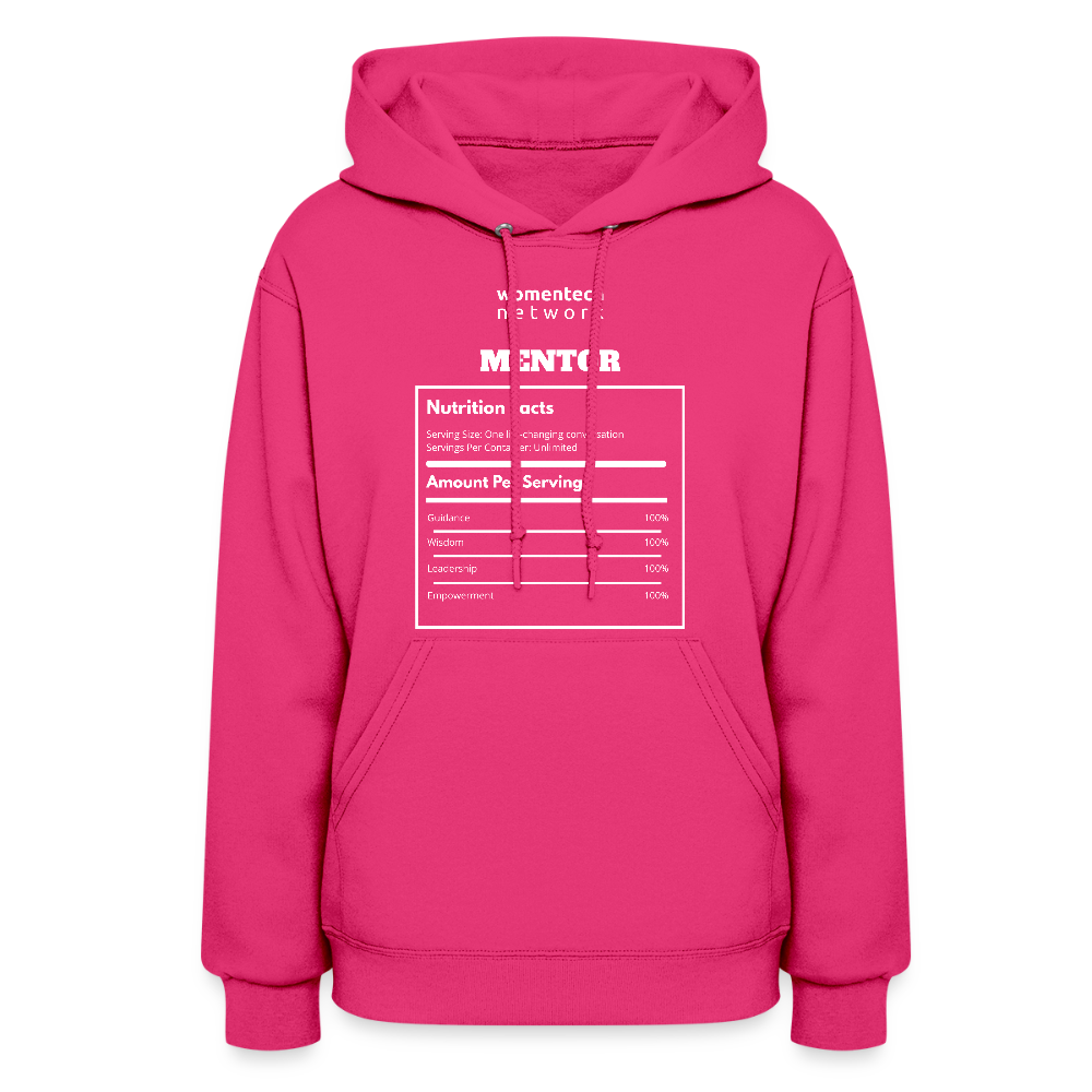 Women's Hoodie - National Mentoring Day Edition - fuchsia