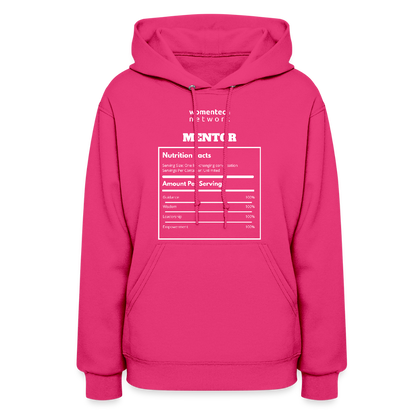 Women's Hoodie - National Mentoring Day Edition - fuchsia