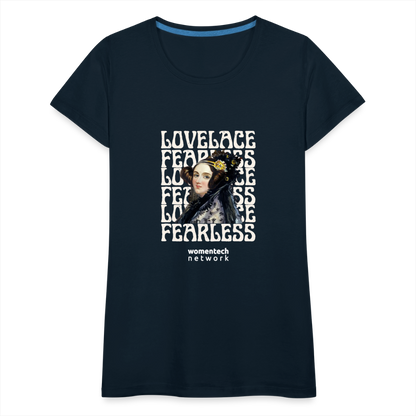 Women’s Premium T-Shirt - Ada Lovelace Edition - deep navy
