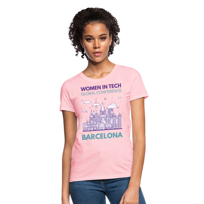 Women's T-Shirt - Women in Tech Global Conference Collection - pink
