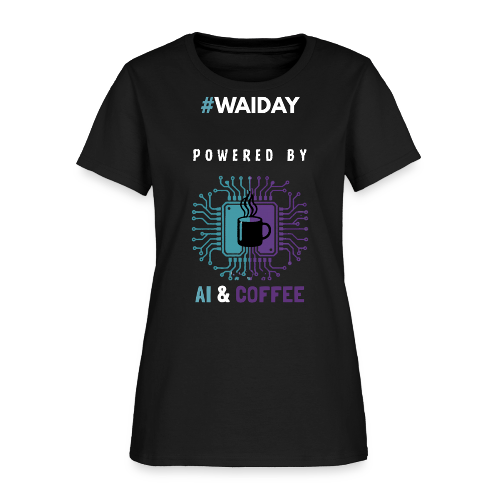 Women's T-Shirt - Women In AI Day Edition - black