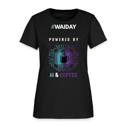 Women's T-Shirt - Women In AI Day Edition - black