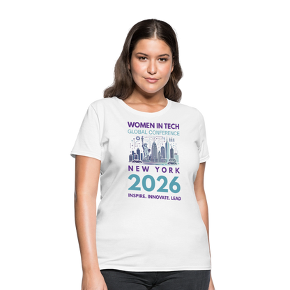 Women's T-Shirt - Women in Tech Global Conference Collection - white