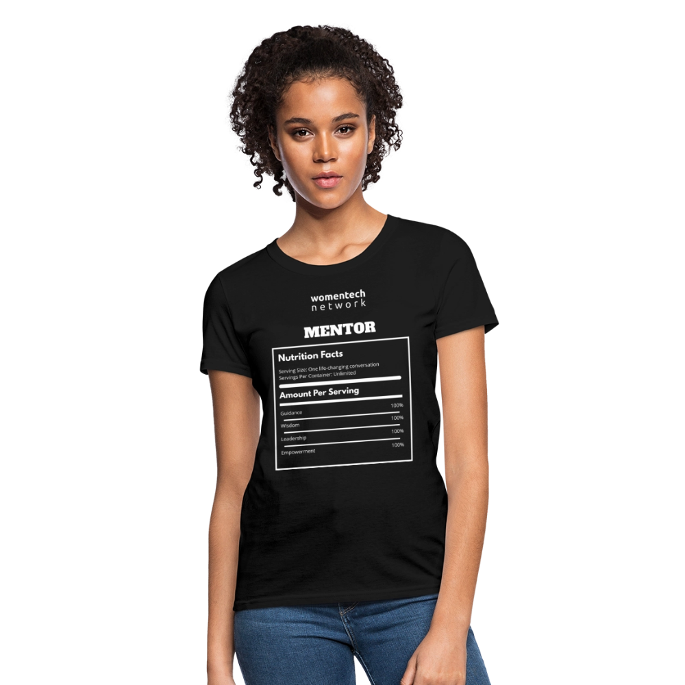 Women's T-Shirt - National Mentoring Day Edition - black