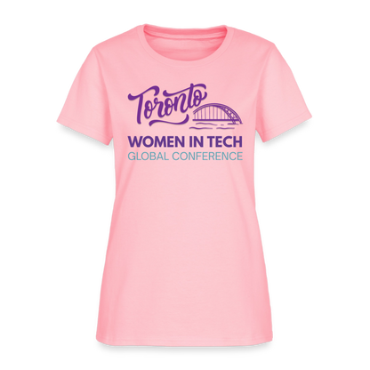 Women's T-Shirt - Women in Tech Global Conference Collection - pink