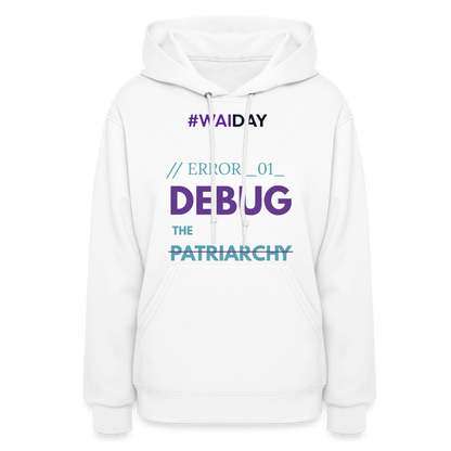 Women's Hoodie - Women In AI Day Edition - white