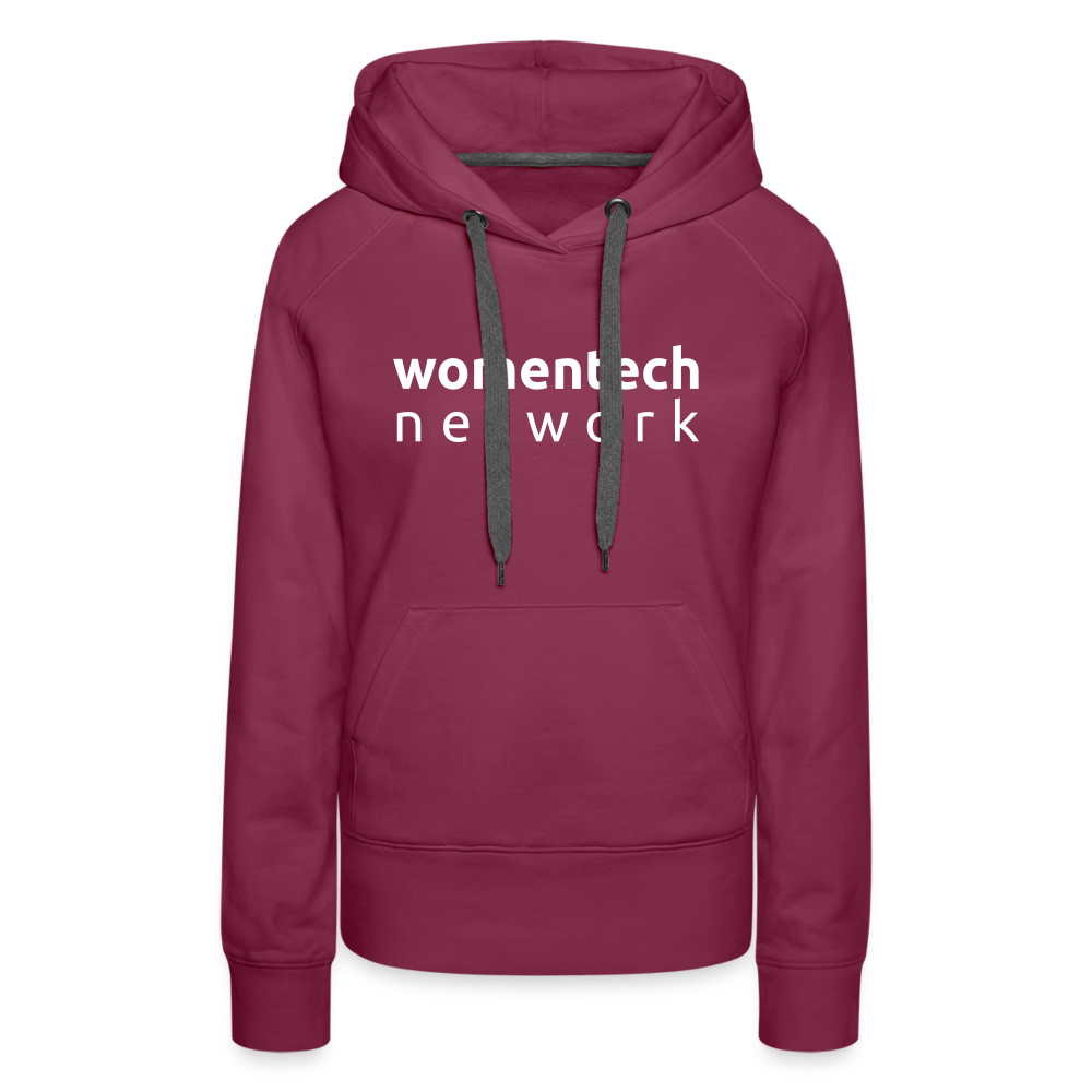 Women’s Premium Hoodie - burgundy