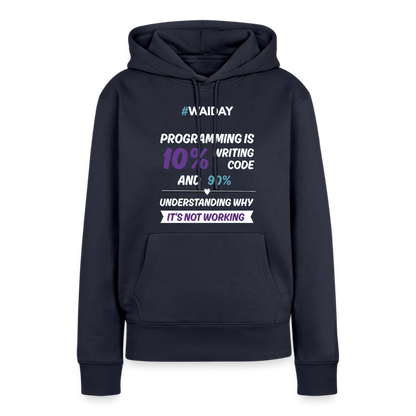 Women’s Premium Hoodie - Women In AI Day Edition - navy