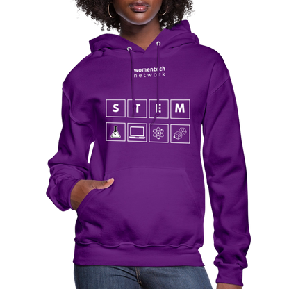 Women's Hoodie - STEM Day Edition - purple