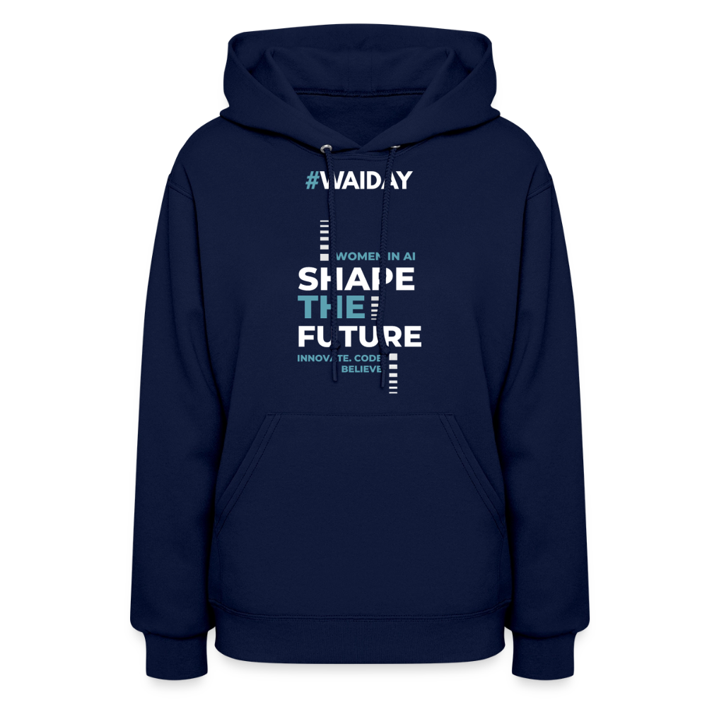 Women's Hoodie - Women In AI Day Edition - navy