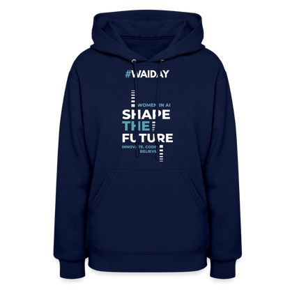 Women's Hoodie - Women In AI Day Edition - navy