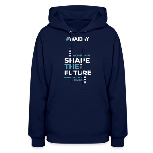 Women's Hoodie - Women In AI Day Edition - navy