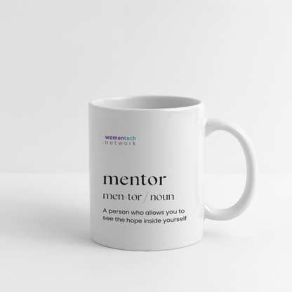 Coffee/Tea Mug - National Mentoring Day Edition - white