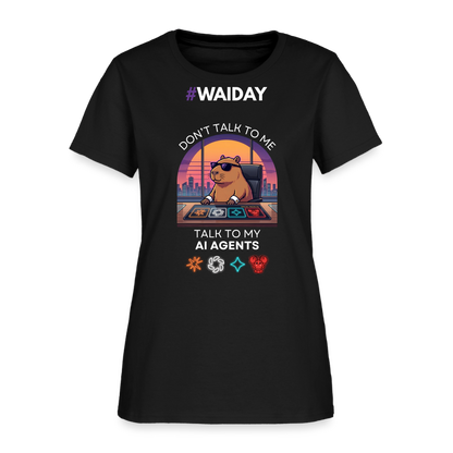 Women's T-Shirt - Women In AI Day Edition - black