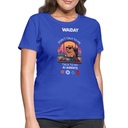 Women's T-Shirt - Women In AI Day Edition - royal blue