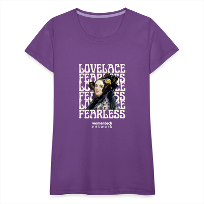 Women’s Premium T-Shirt - Ada Lovelace Edition - purple