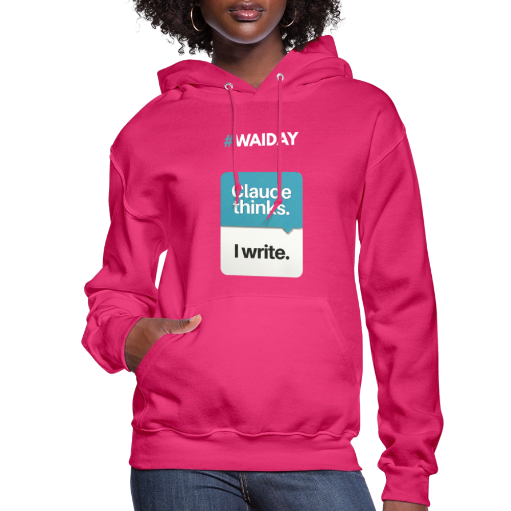 Women's Hoodie - Women In AI Day Edition - fuchsia