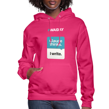 Women's Hoodie - Women In AI Day Edition - fuchsia