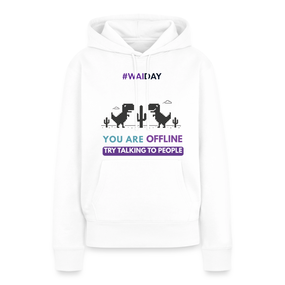 Women’s Premium Hoodie - Women In AI Day Edition - white