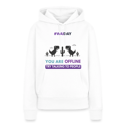Women’s Premium Hoodie - Women In AI Day Edition - white