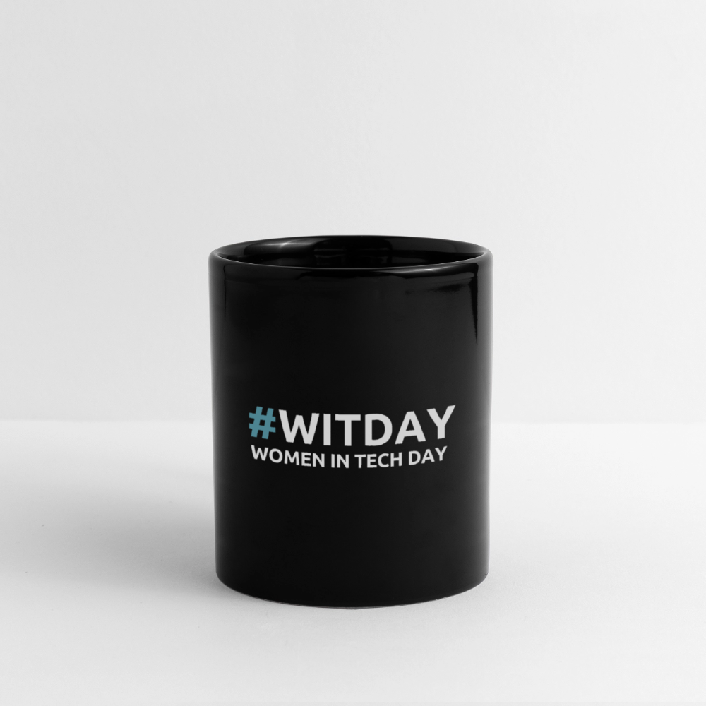 Full Color Mug #WITDAY - black