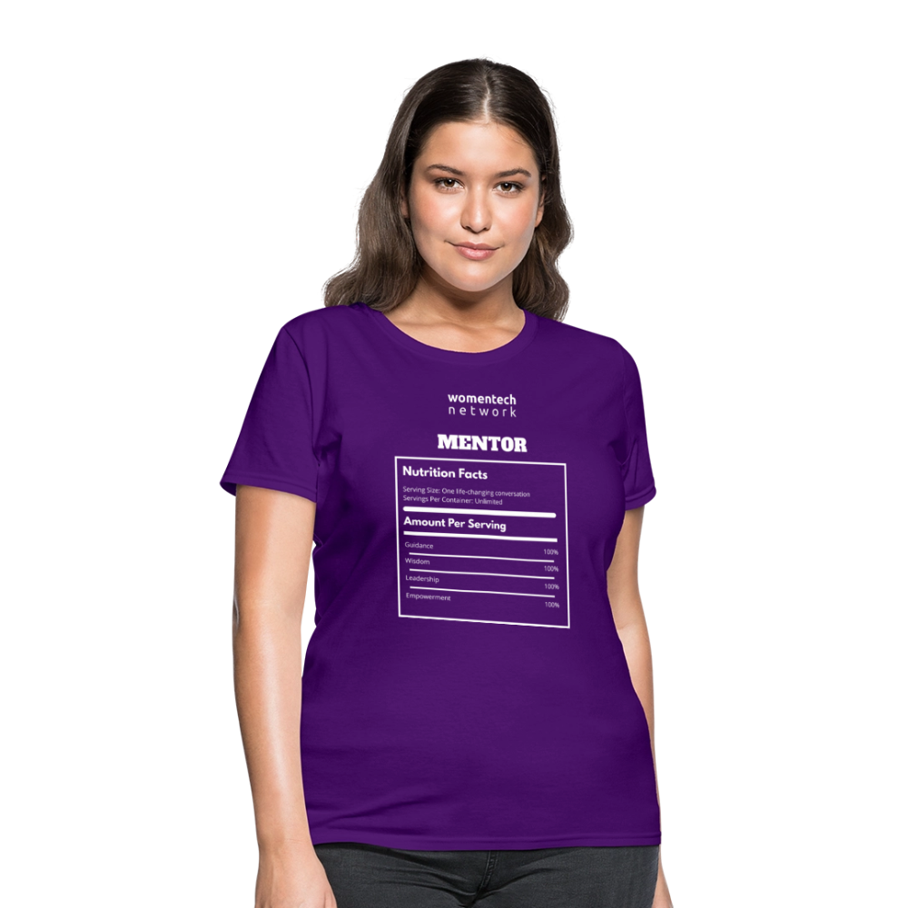 Women's T-Shirt - National Mentoring Day Edition - purple