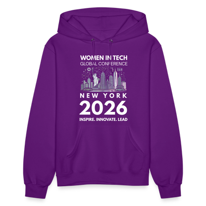 Women's Hoodie -  Women in Tech Global Conference Collection - purple