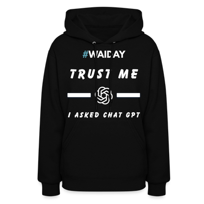Women's Hoodie - Women In AI Day Edition - black