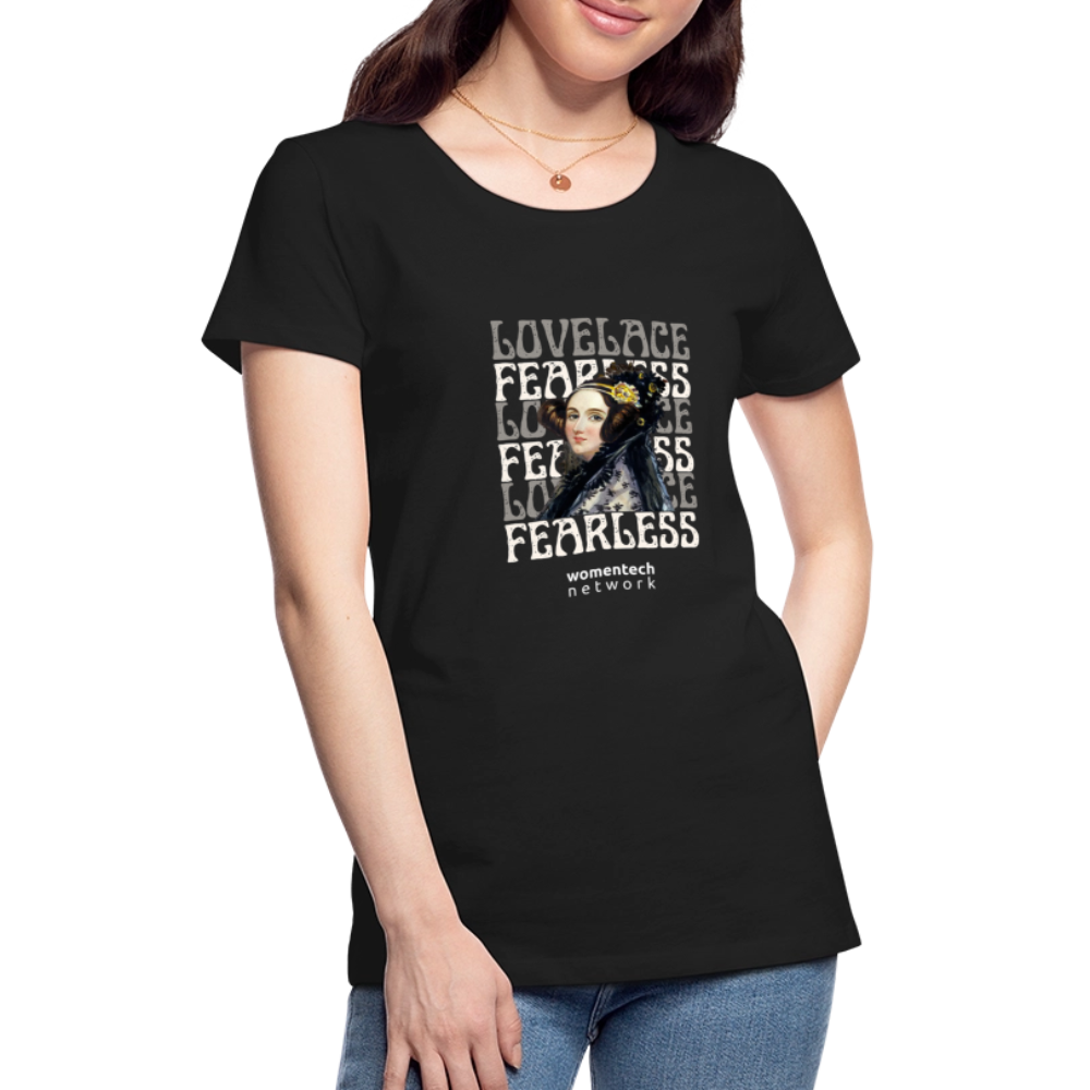 Women’s Premium T-Shirt - Ada Lovelace Edition - black