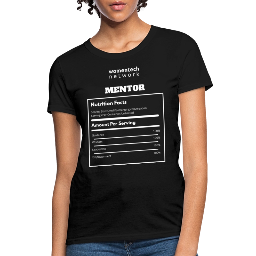 Women's T-Shirt - National Mentoring Day Edition - black
