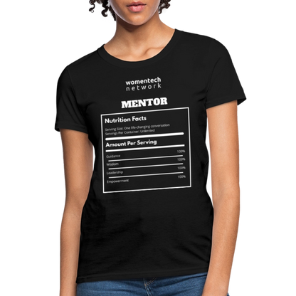 Women's T-Shirt - National Mentoring Day Edition - black