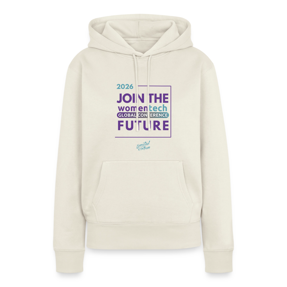 Women’s Premium Hoodie - Women in Tech Global Conference Collection - off white