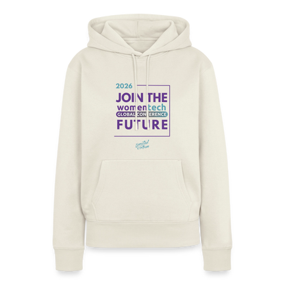 Women’s Premium Hoodie - Women in Tech Global Conference Collection - off white