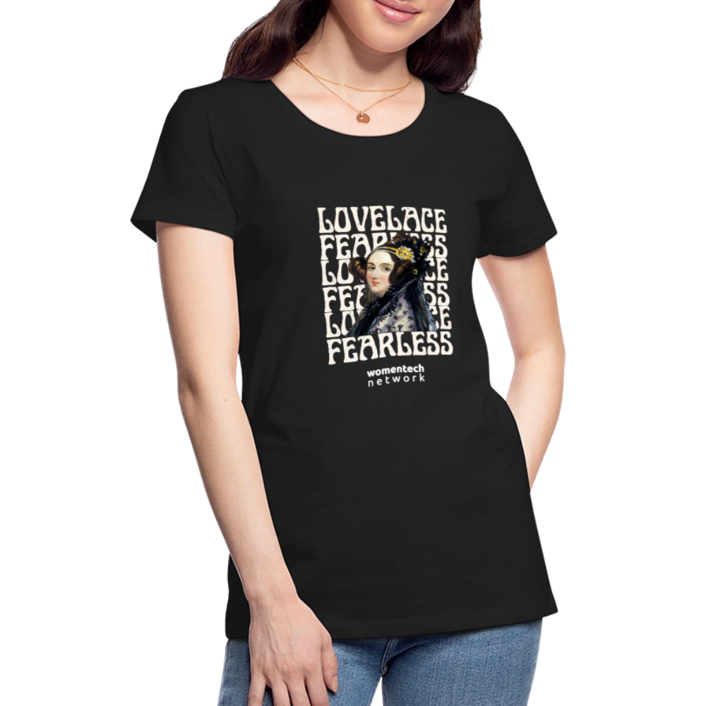 Women’s Premium T-Shirt - Ada Lovelace Edition - black