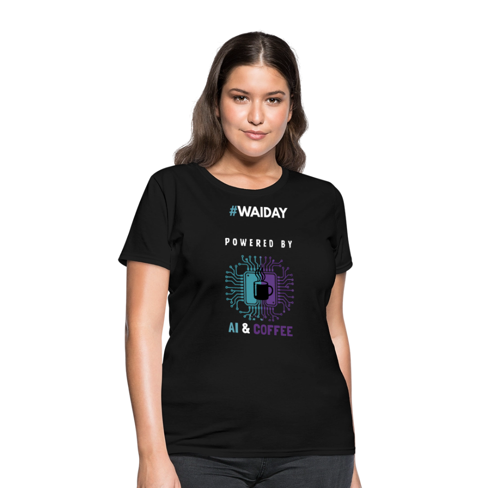 Women's T-Shirt - Women In AI Day Edition - black