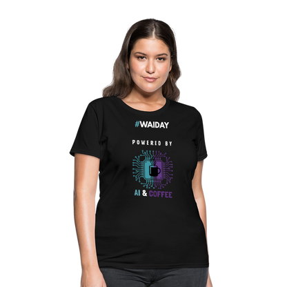 Women's T-Shirt - Women In AI Day Edition - black