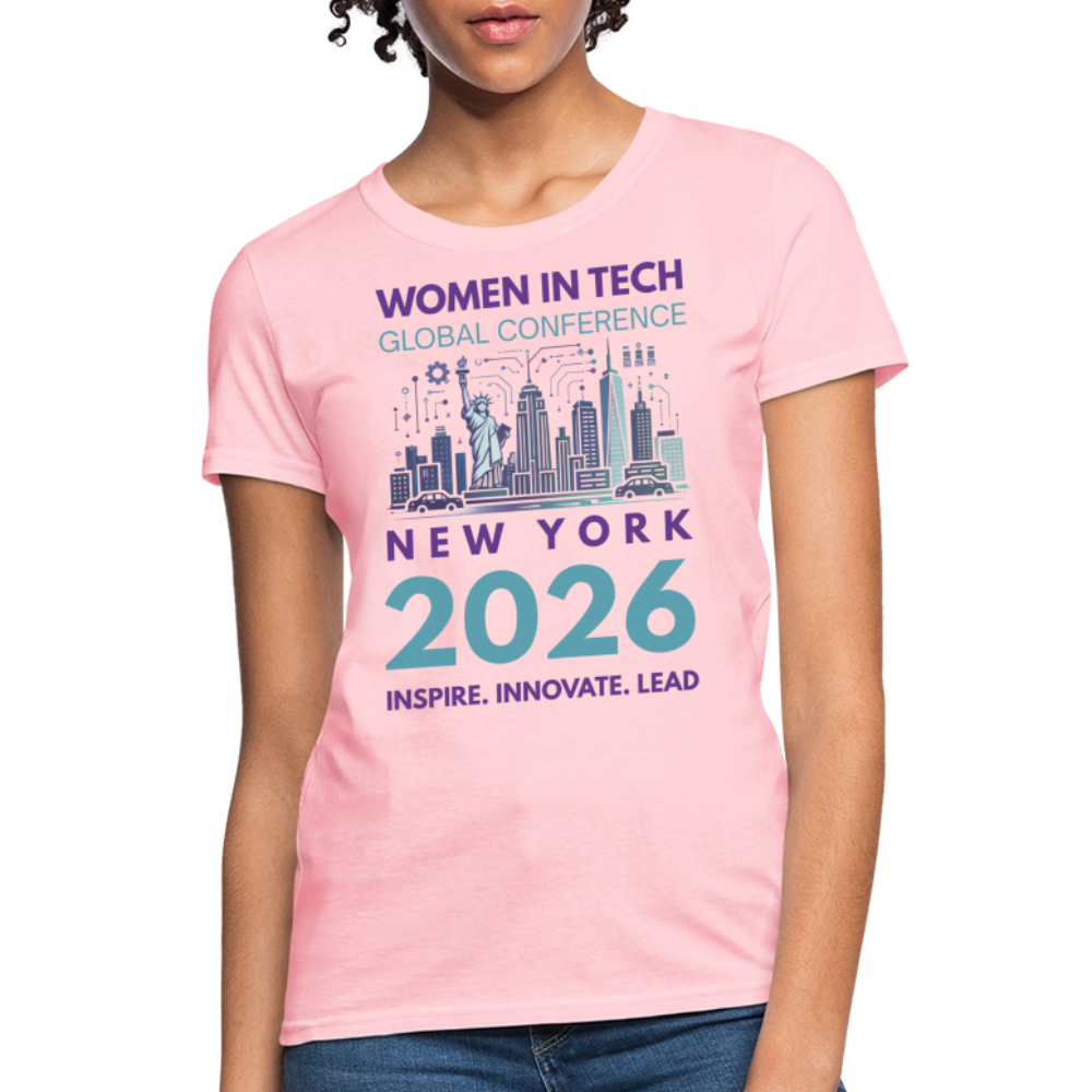 Women's T-Shirt - Women in Tech Global Conference Collection - pink