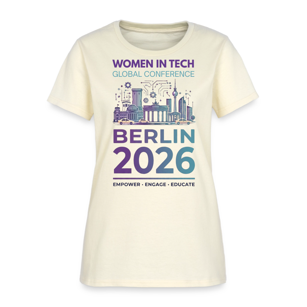 Women's T-Shirt - Women in Tech Global Conference Collection - off white