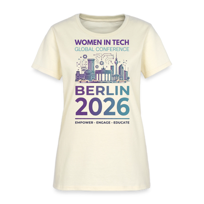 Women's T-Shirt - Women in Tech Global Conference Collection - off white