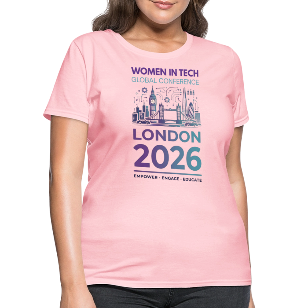 Women's T-Shirt - Women in Tech Global Conference Collection - pink