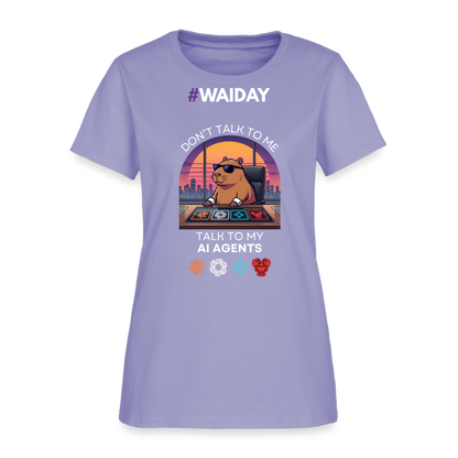 Women's T-Shirt - Women In AI Day Edition - lavender