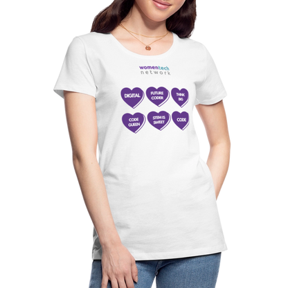 Women’s Premium T-Shirt - STEM Day Edition - white