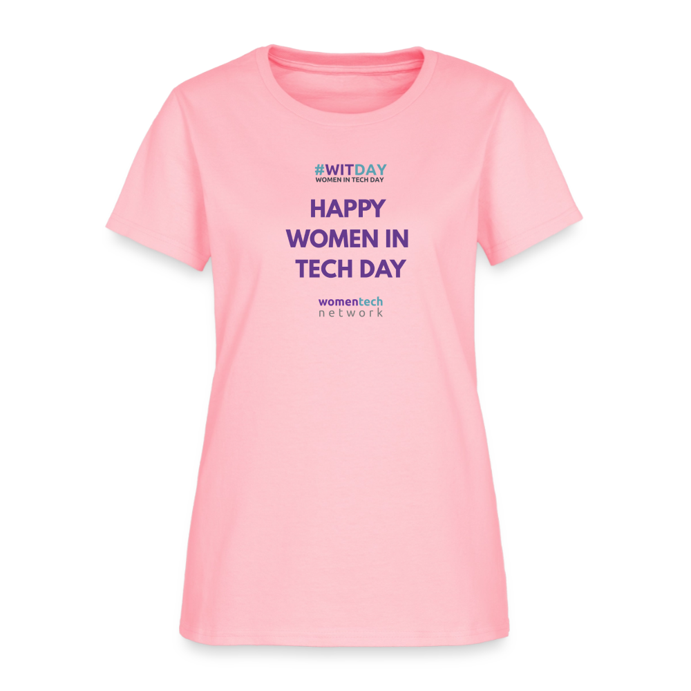 Women's Relaxed Fit T-Shirt - pink