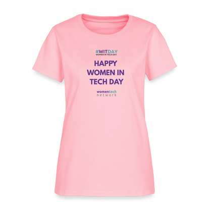 Women's Relaxed Fit T-Shirt - pink