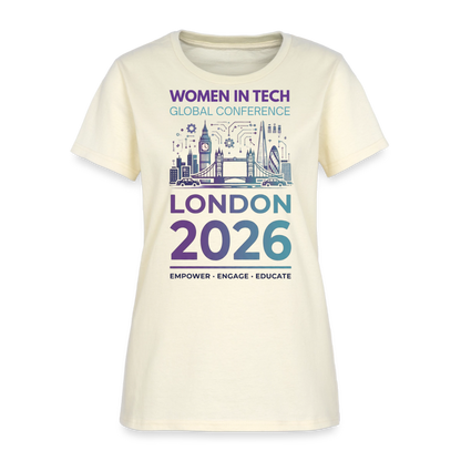 Women's T-Shirt - Women in Tech Global Conference Collection - off white