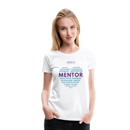 Women’s Premium T-Shirt - National Mentoring Day Edition - white