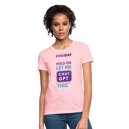 Women's T-Shirt - Women In AI Day Edition - pink