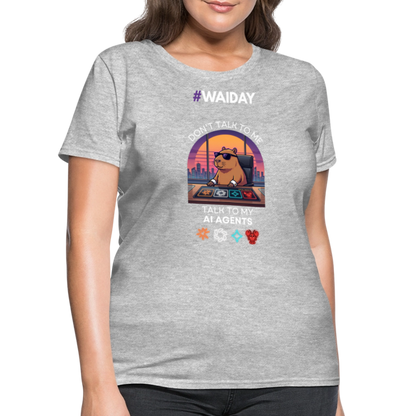 Women's T-Shirt - Women In AI Day Edition - heather gray
